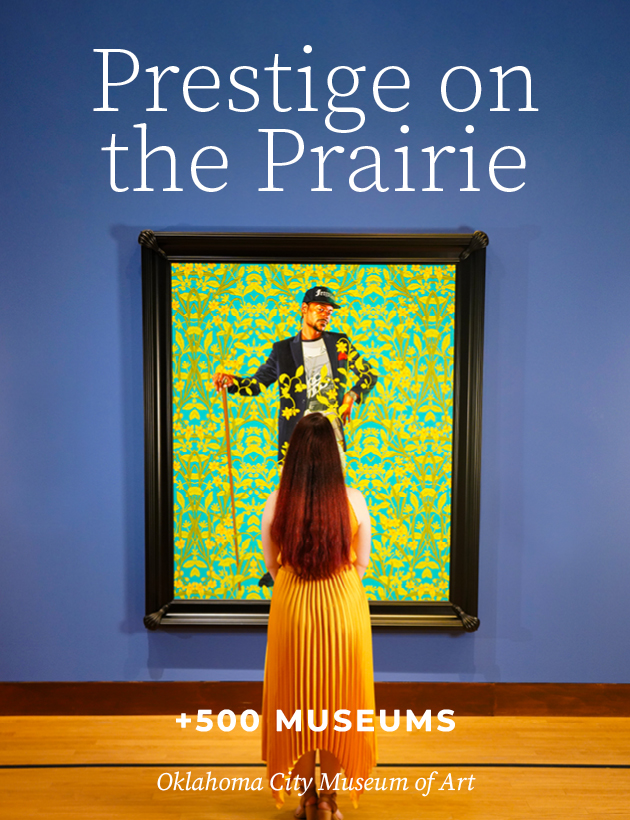 Prestige in Oklahoma with over 500 museums across the state.