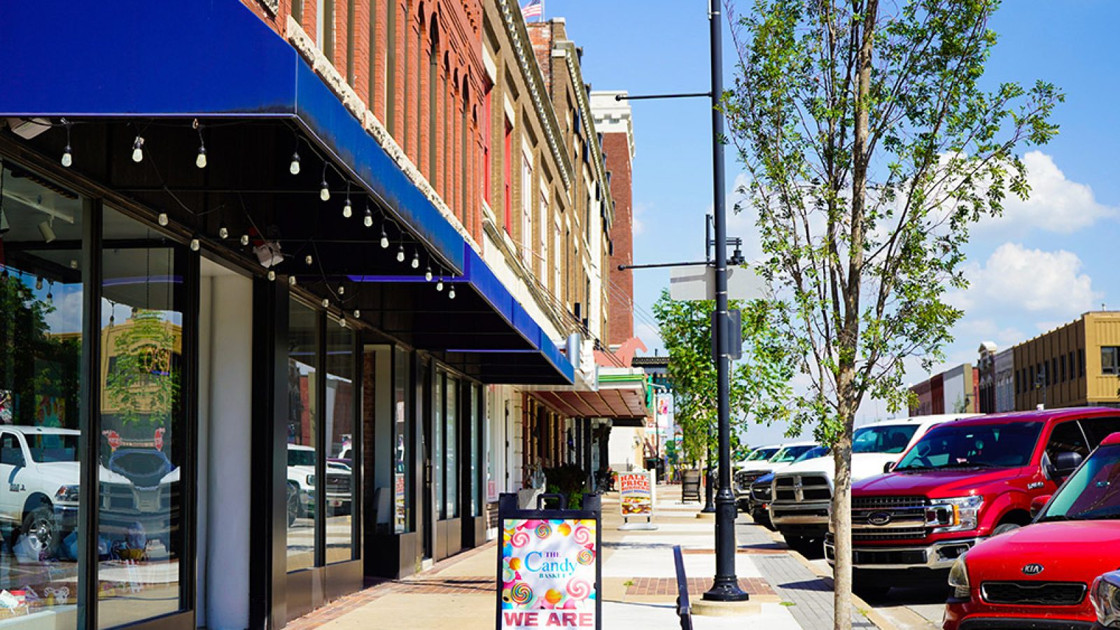 Candy storefront in Bartlesville, Oklahoma