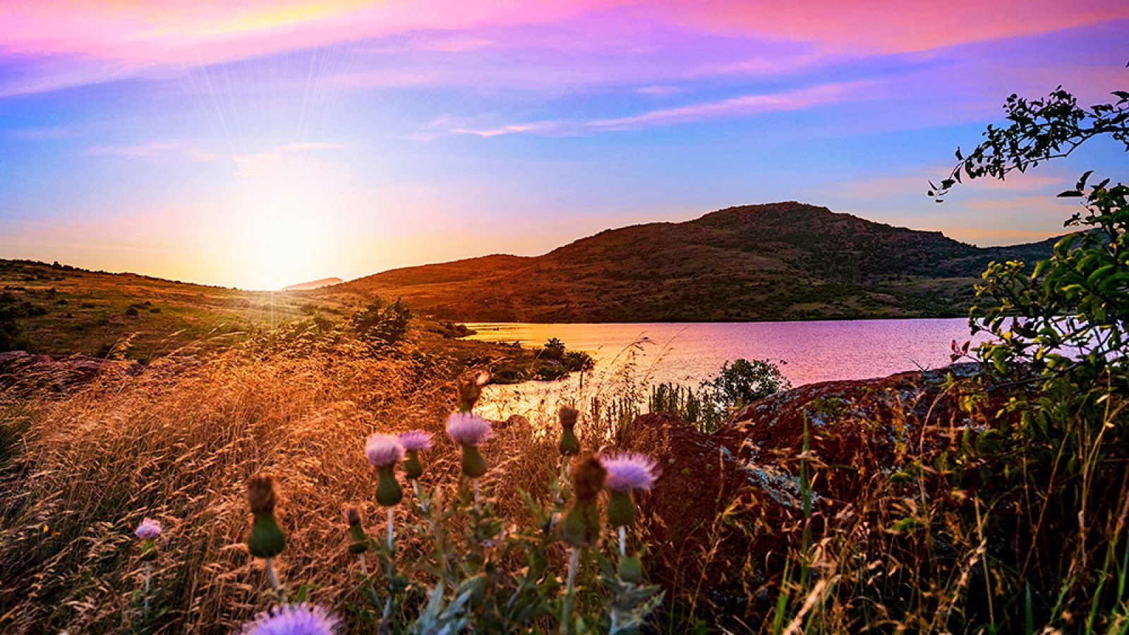 Wichita Mountains in Lawton, Oklahoma