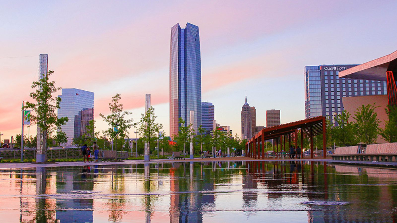 The Devon Tower in downtown Oklahoma City, Oklahoma