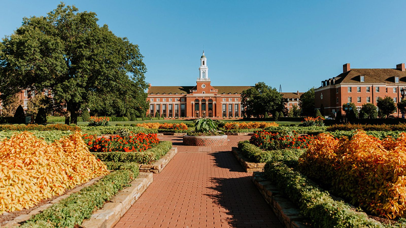 Oklahoma State University Edmond Low Library in Stillwater, Oklahoma