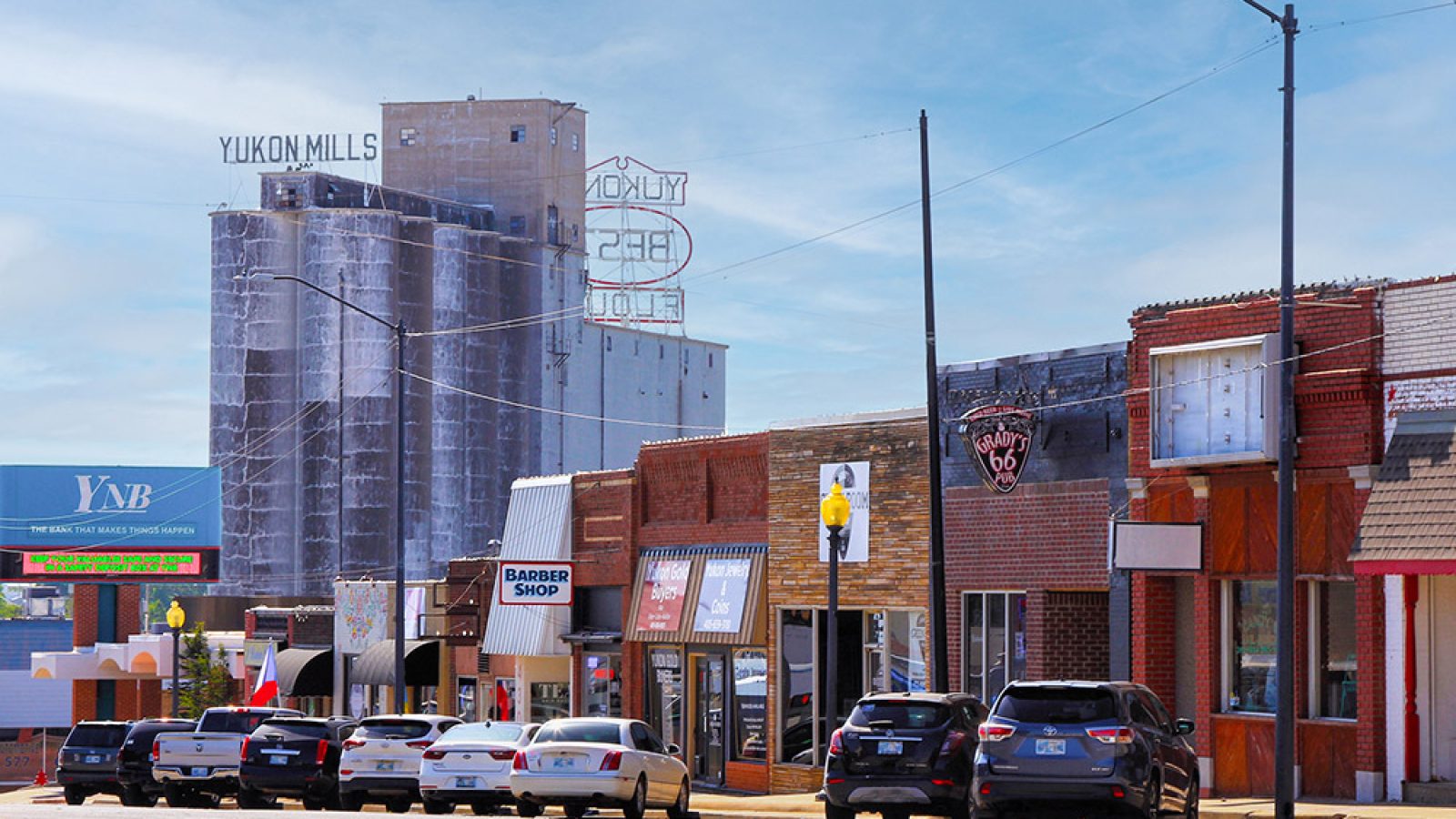 Buildings in Yukon, Oklahoma